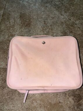 kate spade Blush Pink Nylon Cosmetic Case